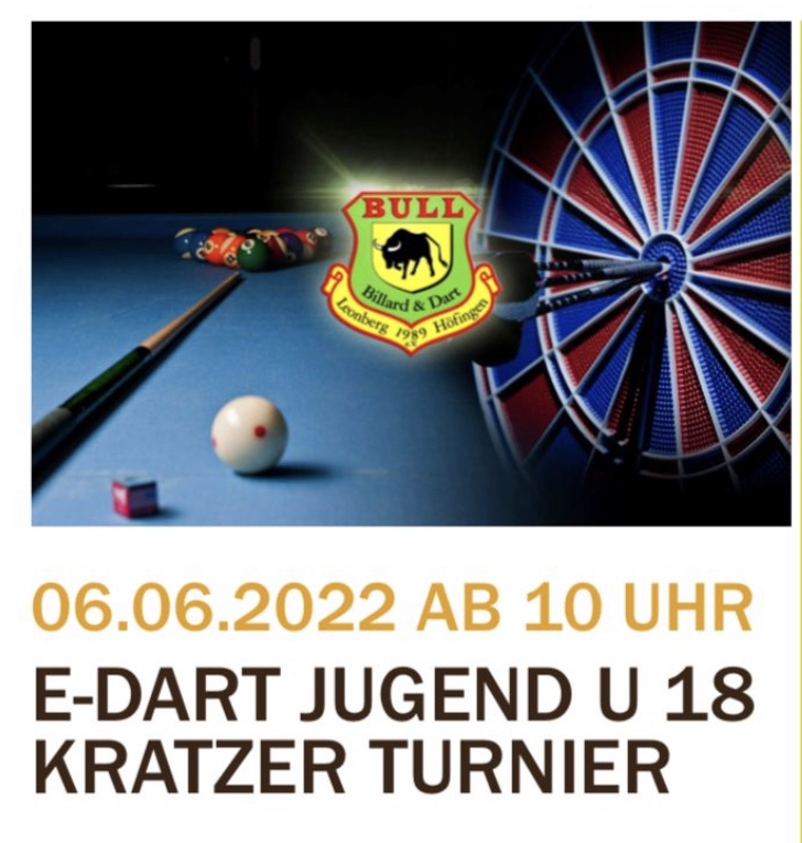 E-Dart: Jugend Kratzerturnier am 06.06.2022