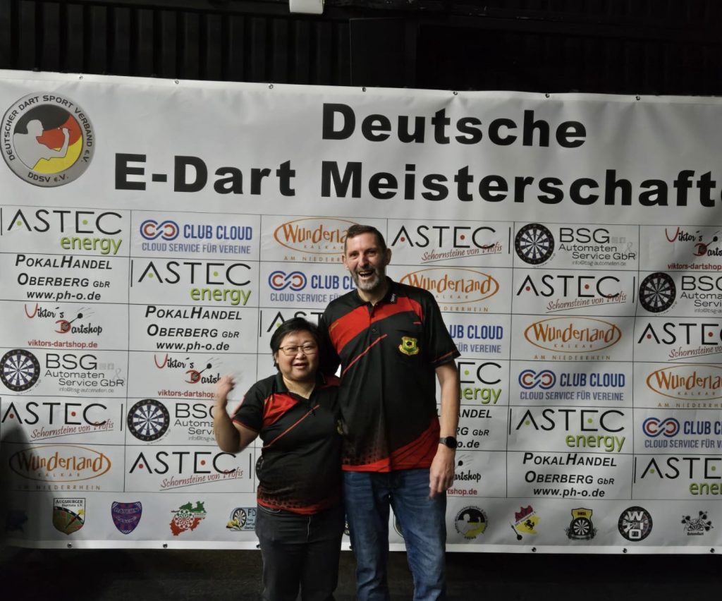 Erfolgreiche Teilnahme an der DM E-Dart in Kalkar