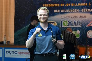Ricardo Gutjahr ist Deutscher Meister in der Disziplin Heyball!