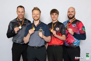 Ricardo Gutjahr ist Deutscher Meister und holt insgesamt drei Medaillen bei der DM im Pool-Billard